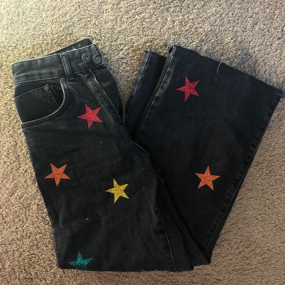 SOLD - Ragged Priest Galaxy Star Jeans - Picture 2 of 4